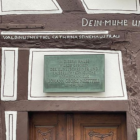 Gemuetliche Erdgeschosswohnung Im Historischen Fachwerkhaus In Alsfeld Exterior photo